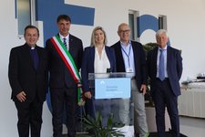 Mons. Ignazio Sudoso_Sindaco M.Benvenuto_Assessore C. Amirante_Presidente A.Marano_RUP S.Vatta