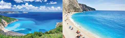 Raggiungi le bellissime isole greche 
Cefalonia e Lefkada
